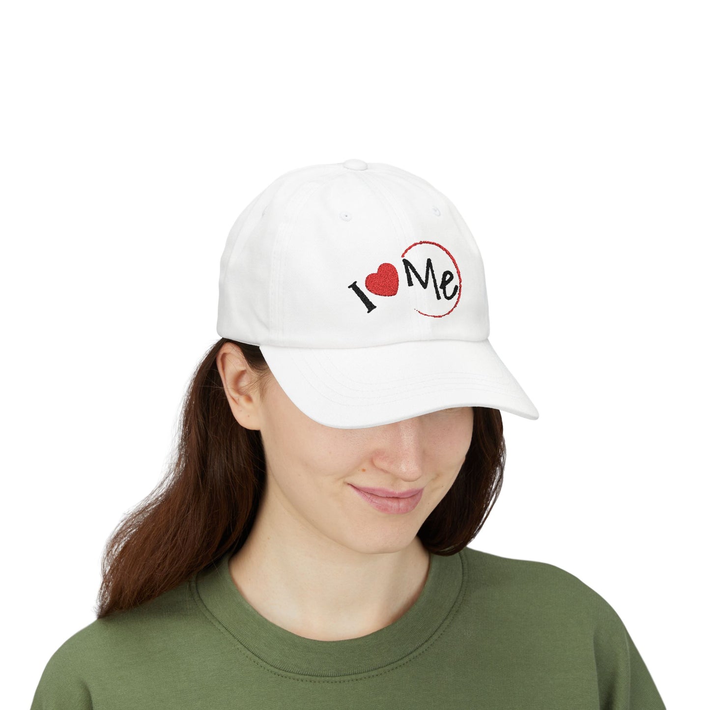 🧢 "I LOVE ME" Classic Dad Cap – Wear Your Confidence! 🧢