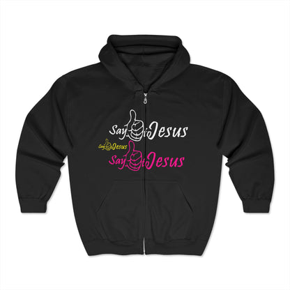 Say Yes to Jesus Hooded Sweatshirt