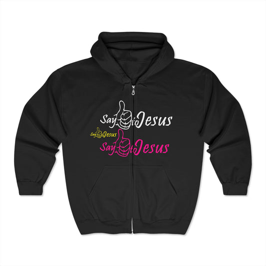 Say Yes to Jesus Hooded Sweatshirt